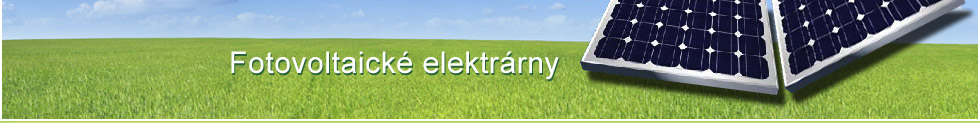 Fotovoltaické elektrárny